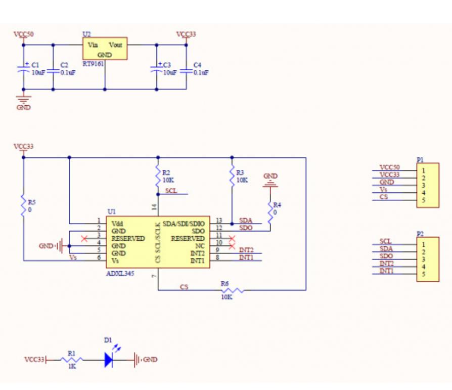 【花雕学编程】Arduino动手做（239）---ADXL335三轴6个小实验图1