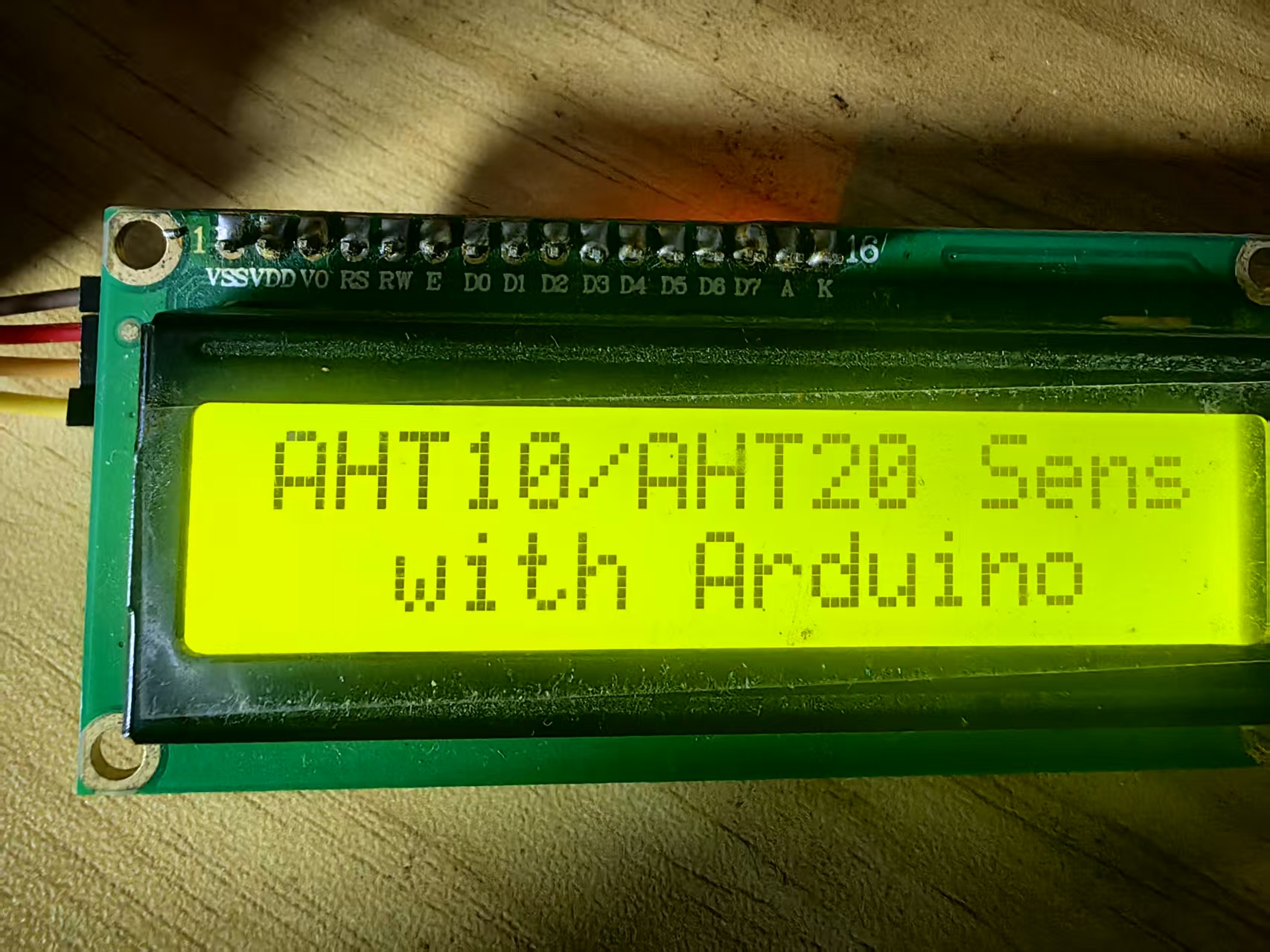 【花雕学编程】Arduino动手做（256）---AHT20 LCD显示温湿度封面3