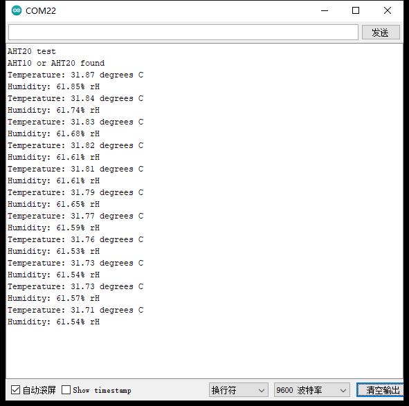 【花雕学编程】Arduino动手做（256）---AHT20 OLED显示温湿度封面3