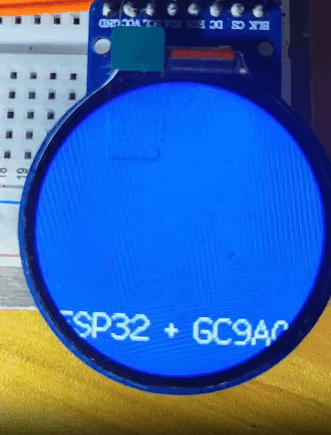 【花雕学编程】Arduino动手做（249）--GC9A01屏39个特色案例图1