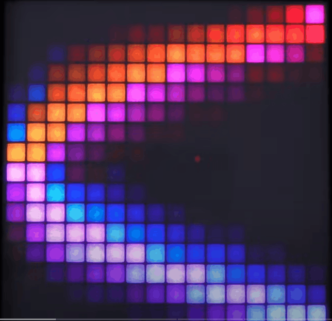 【Arduino动手做】ESP32 声控 16x16 LED 智能 RGB 矩阵面板图3
