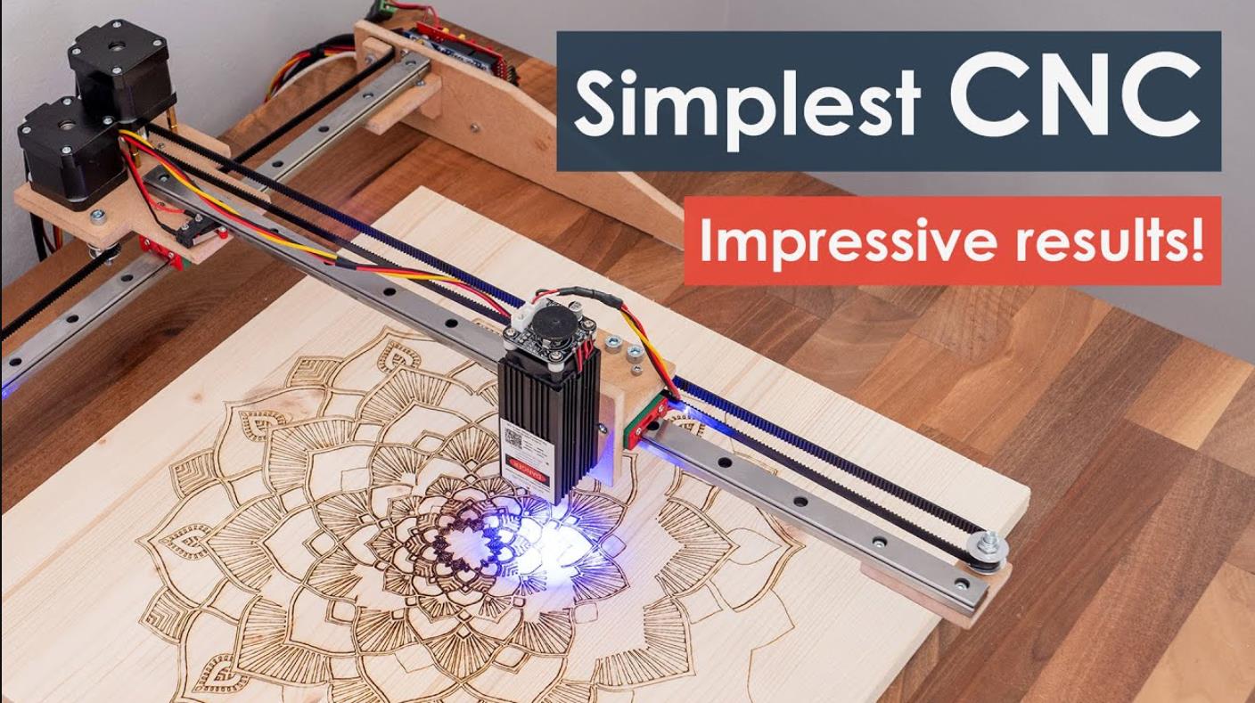 【Arduino 动手做】构建最简单的 CNC 机床 | DIY 激光雕刻机图2