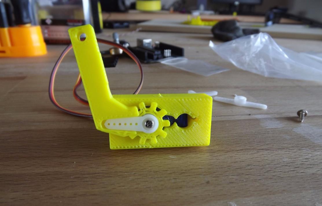 【Arduino 动手做】The Claw：3D 打印的机器人爪子图13