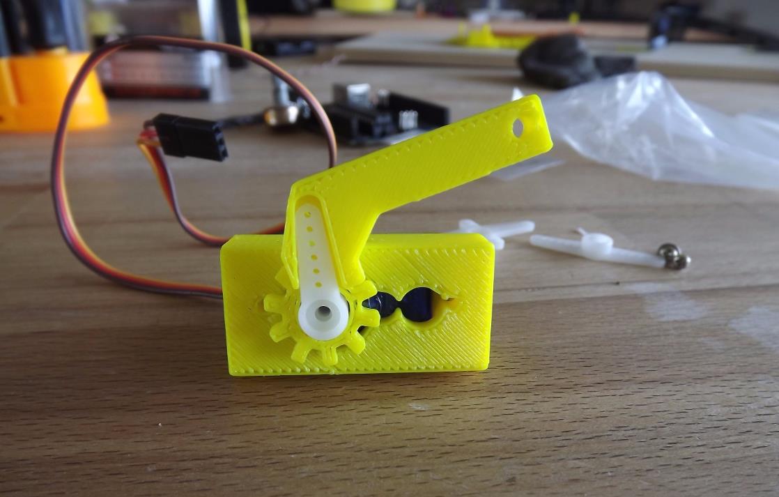 【Arduino 动手做】The Claw：3D 打印的机器人爪子图14