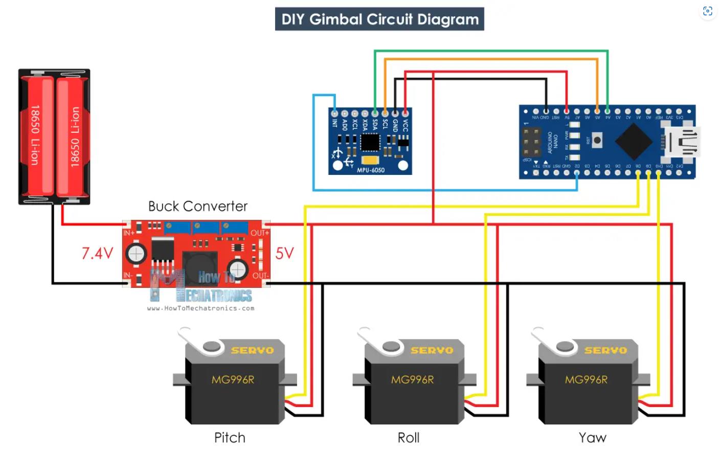 【Arduino 动手做】DIY Arduino 云台 | 三轴自稳定平台图11
