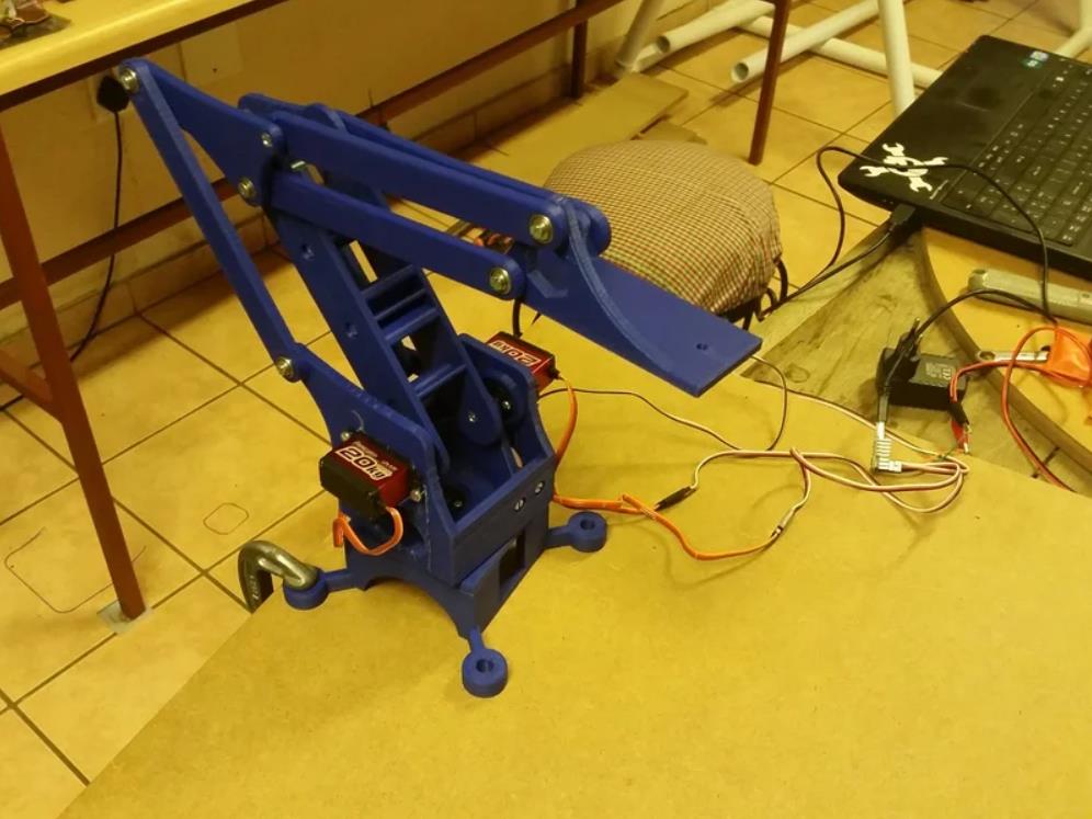 【Arduino 动手做】3D打印的机械臂 Remix图2