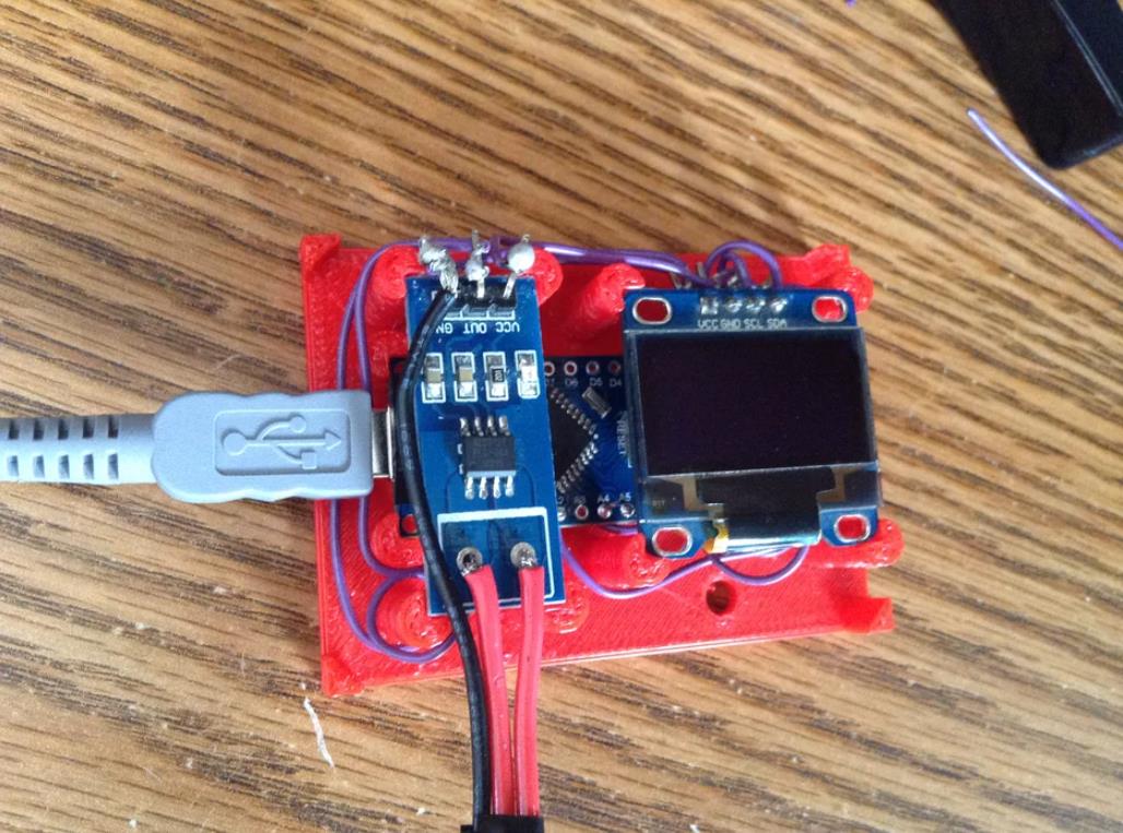 【Arduino 动手做】3D 打印 Arduino OLED 电表图3