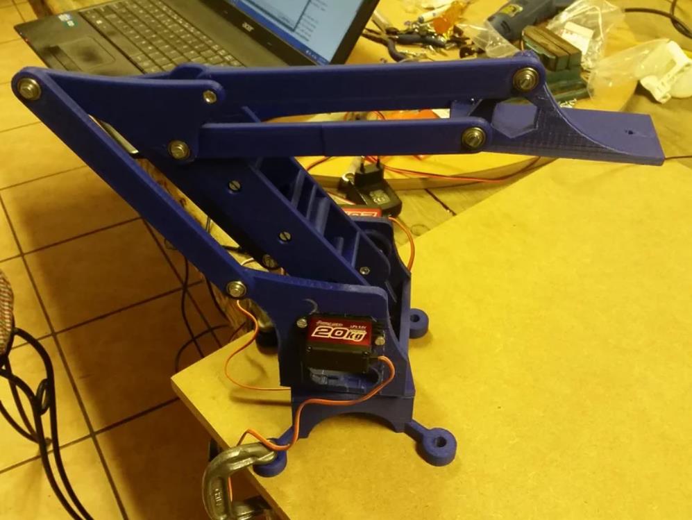 【Arduino 动手做】3D打印的机械臂 Remix封面1