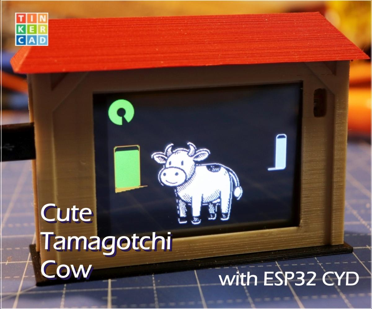 【Arduino 动手做】可爱的 Tamagotchi 电子宠物牛封面