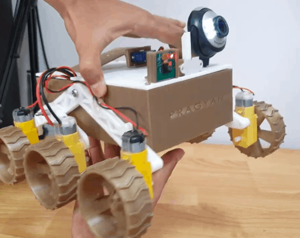 【Arduino 动手做】月神3号物联网视频月球车图2