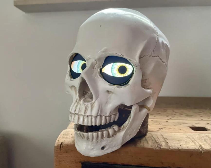 【Arduino 动手做】不可思议的眼睛万圣节骷髅电子动画封面