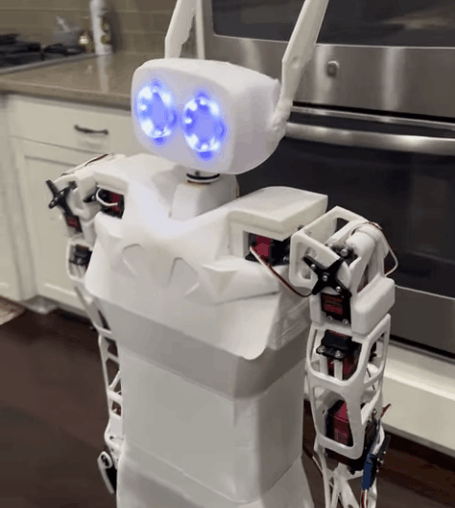 【Arduino 动手做】Sparky：开源人形机器人图2
