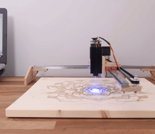 【Arduino 动手做】构建最简单的 CNC 机床 | DIY 激光雕刻机图1