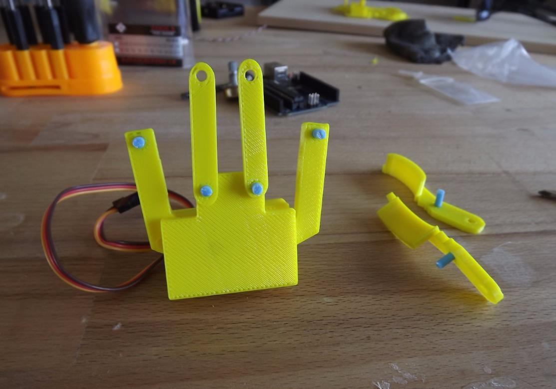 【Arduino 动手做】The Claw：3D 打印的机器人爪子图3