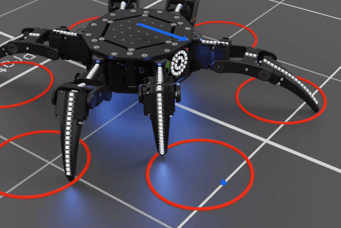 【Arduino 动手做】集成了智控和271颗LED灯的六足机器人图2