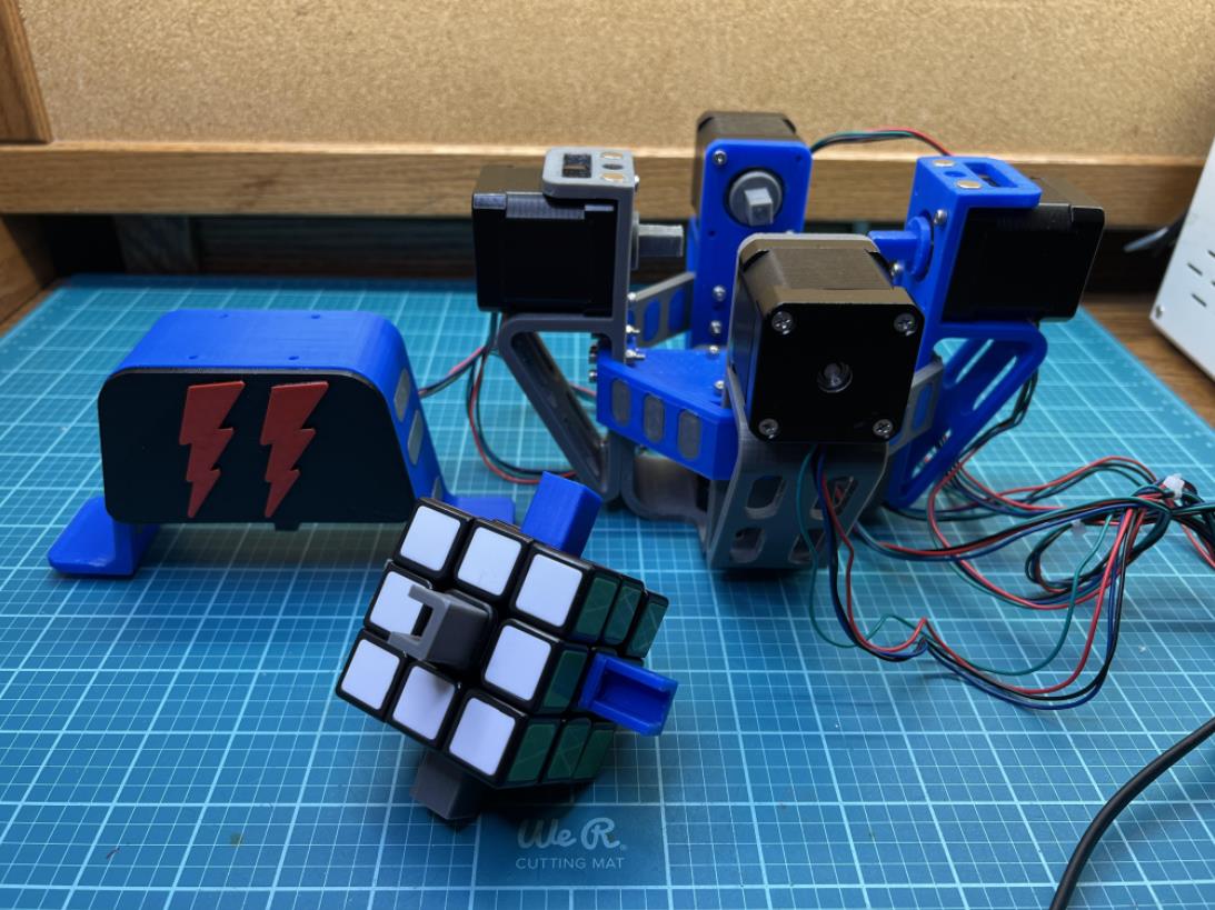 【Arduino 动手做】我制作了一个魔方解算器，5秒解开它...图2