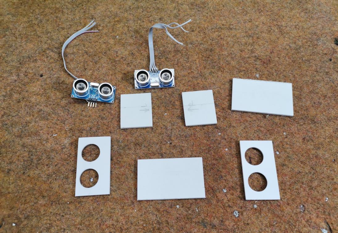 【Arduino 动手做】带有 2xHC-SR04 传感器的 360° Arduino 雷达图3