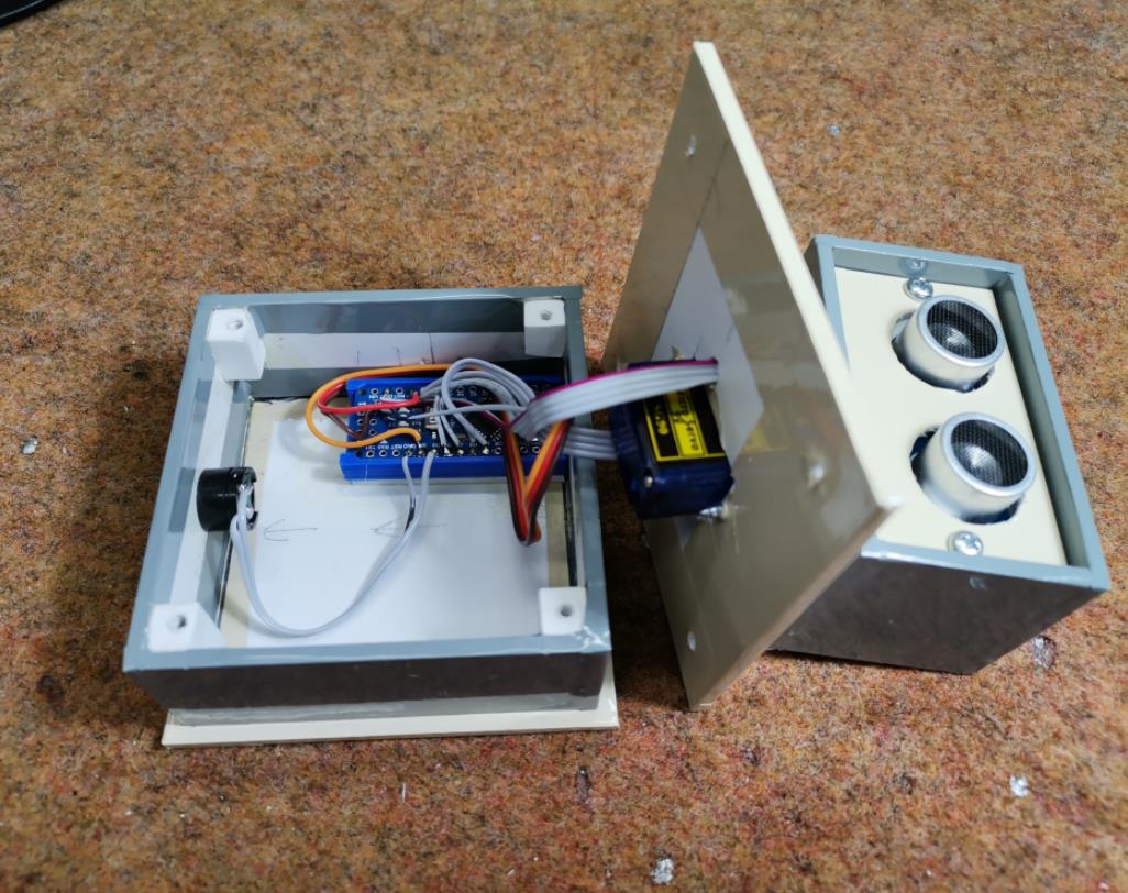 【Arduino 动手做】带有 2xHC-SR04 传感器的 360° Arduino 雷达封面2