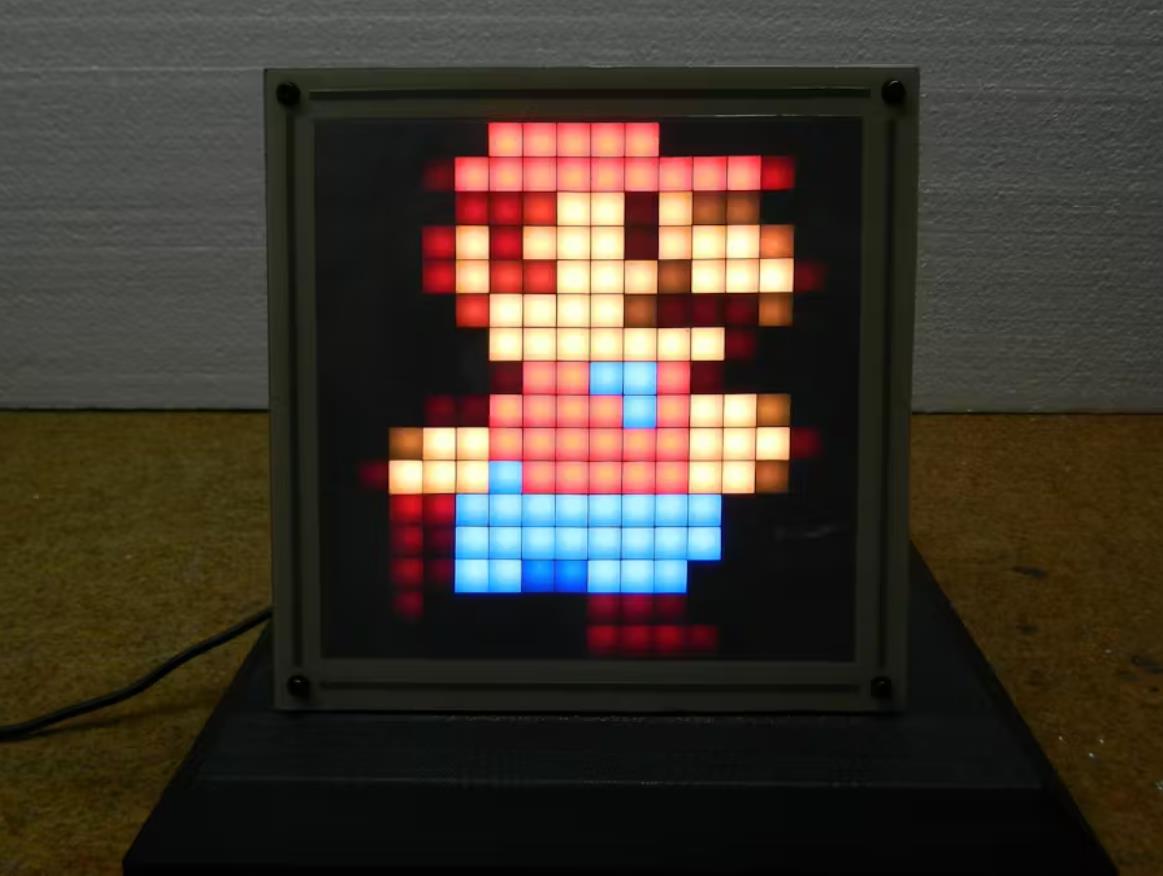 【Arduino 动手做】手机控制 16x16 WS2812 LED 矩阵封面