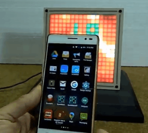 【Arduino 动手做】手机控制 16x16 WS2812 LED 矩阵图1