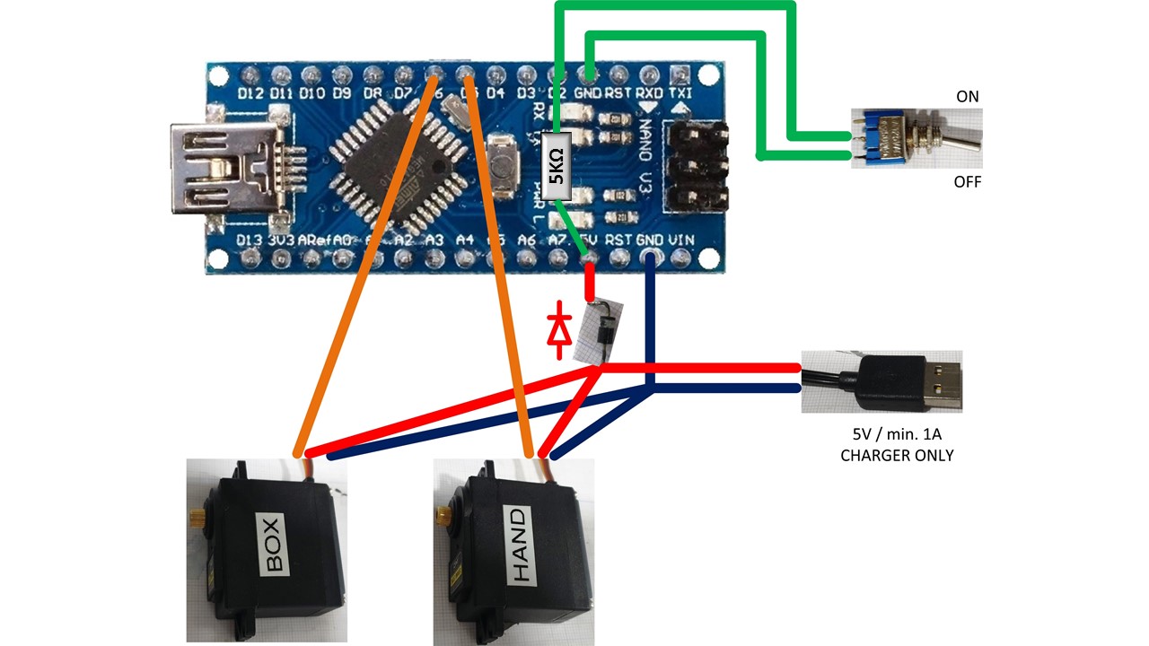 【Arduino 动手做】产生 15 种不同运动效果的无用盒子图2