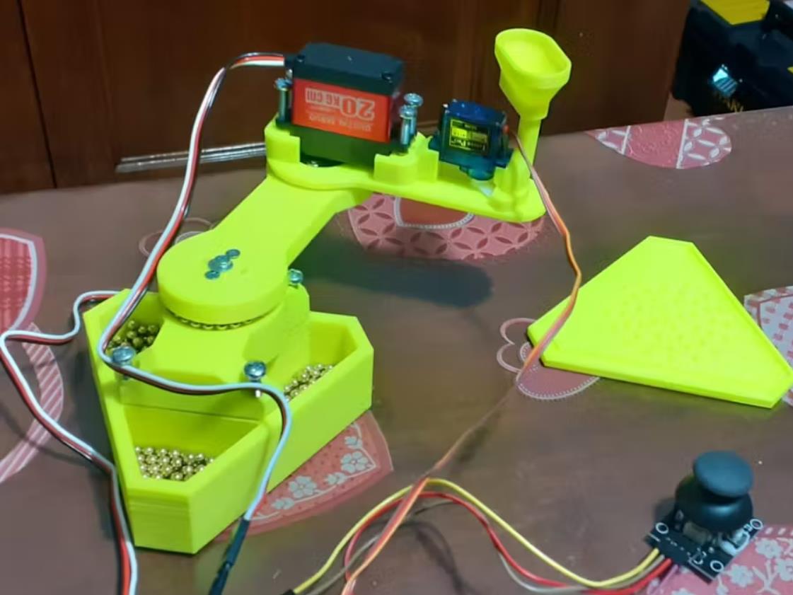 【Arduino 动手做】由操纵杆控制的 SCARA 机械臂图2