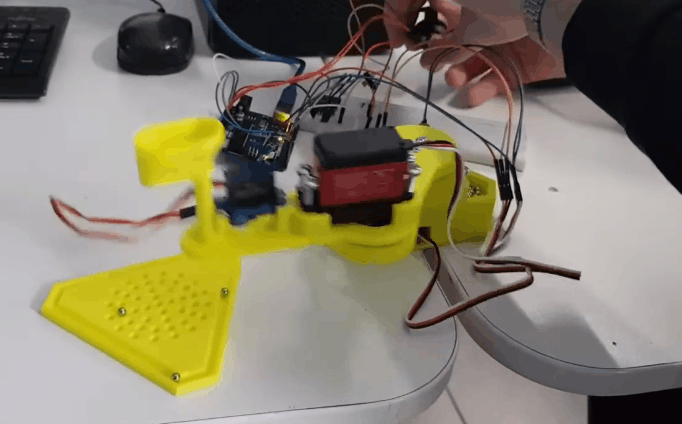 【Arduino 动手做】由操纵杆控制的 SCARA 机械臂图1