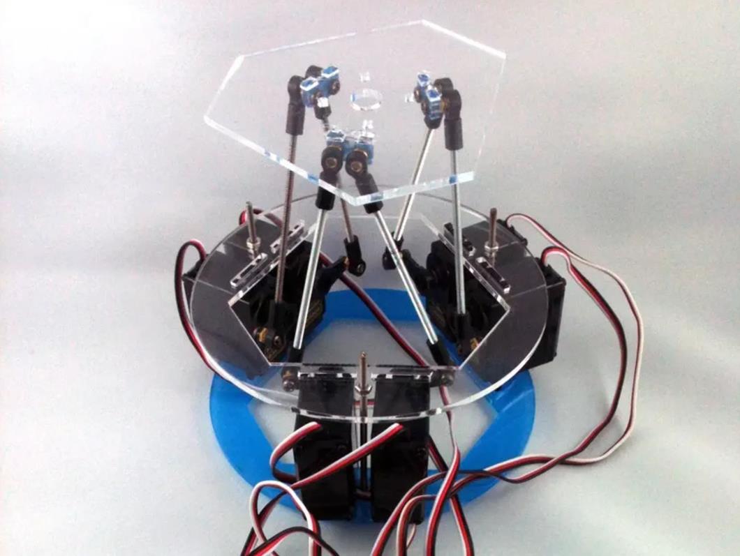 【Arduino 动手做】六舵机自平衡 Rotary Stewart 平台图2