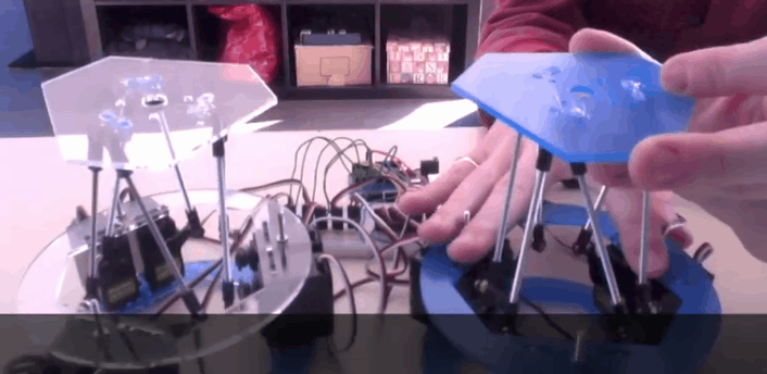 【Arduino 动手做】六舵机自平衡 Rotary Stewart 平台图1
