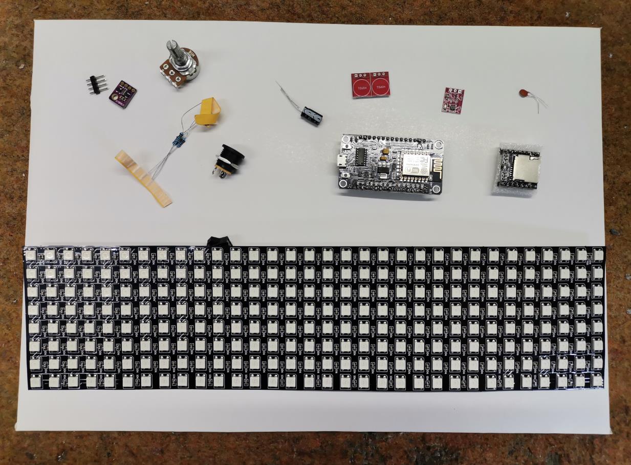 【Arduino 动手做】ESP2866 控制 8x32 矩阵 WS2812 LED图4