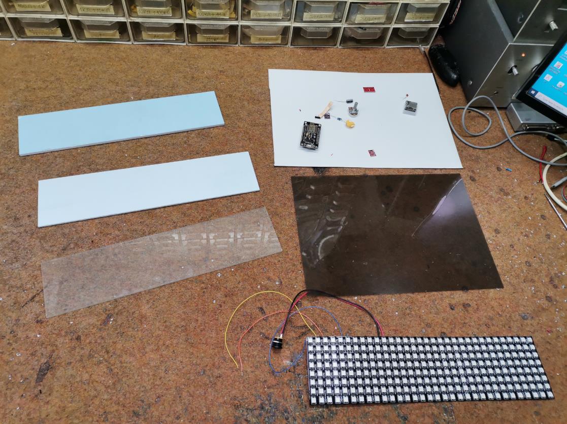 【Arduino 动手做】ESP2866 控制 8x32 矩阵 WS2812 LED图6