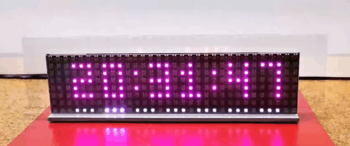 【Arduino 动手做】ESP2866 控制 8x32 矩阵 WS2812 LED图1