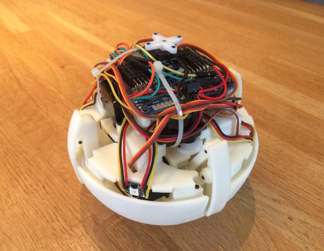 【Arduino 动手做】球形四足 Arduino 机器人图1