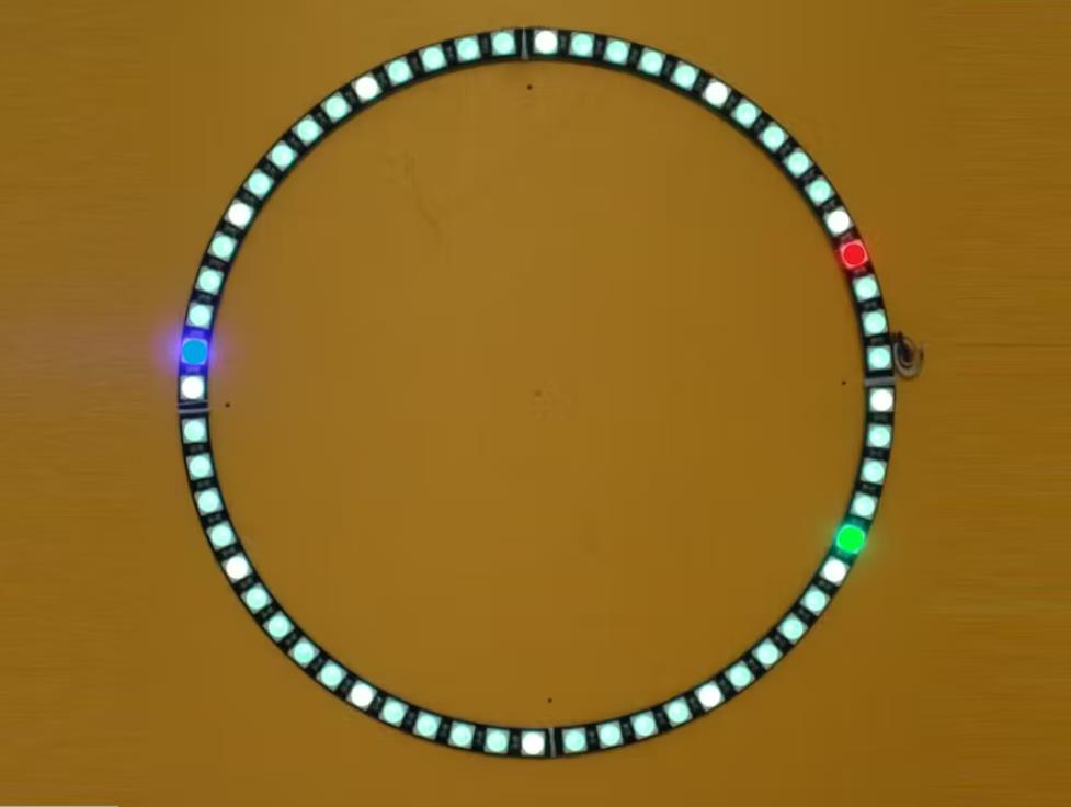 【Arduino 动手做】使用 WS2812 圆环的模拟时钟图1