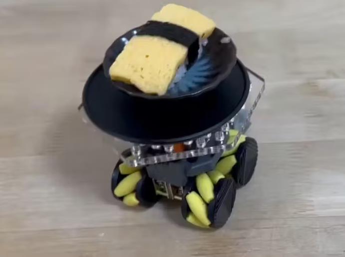 【Arduino 动手做】M5StickC 麦克纳姆轮寿司小车图2