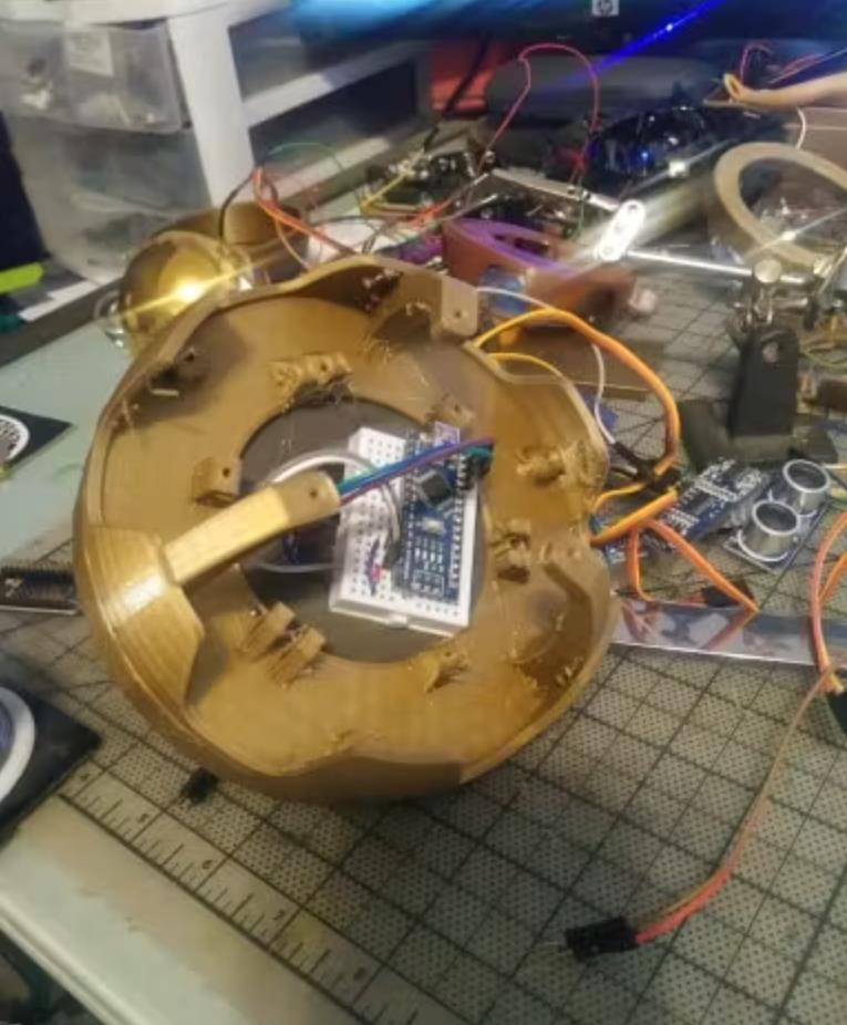 【Arduino 动手做】Anansi：一个很酷的蜘蛛状机器人图7