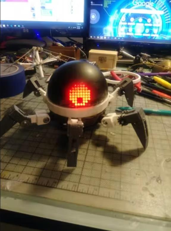 【Arduino 动手做】Anansi：一个很酷的蜘蛛状机器人图10