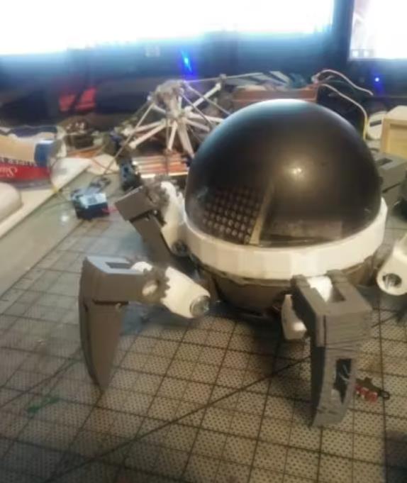 【Arduino 动手做】Anansi：一个很酷的蜘蛛状机器人图11