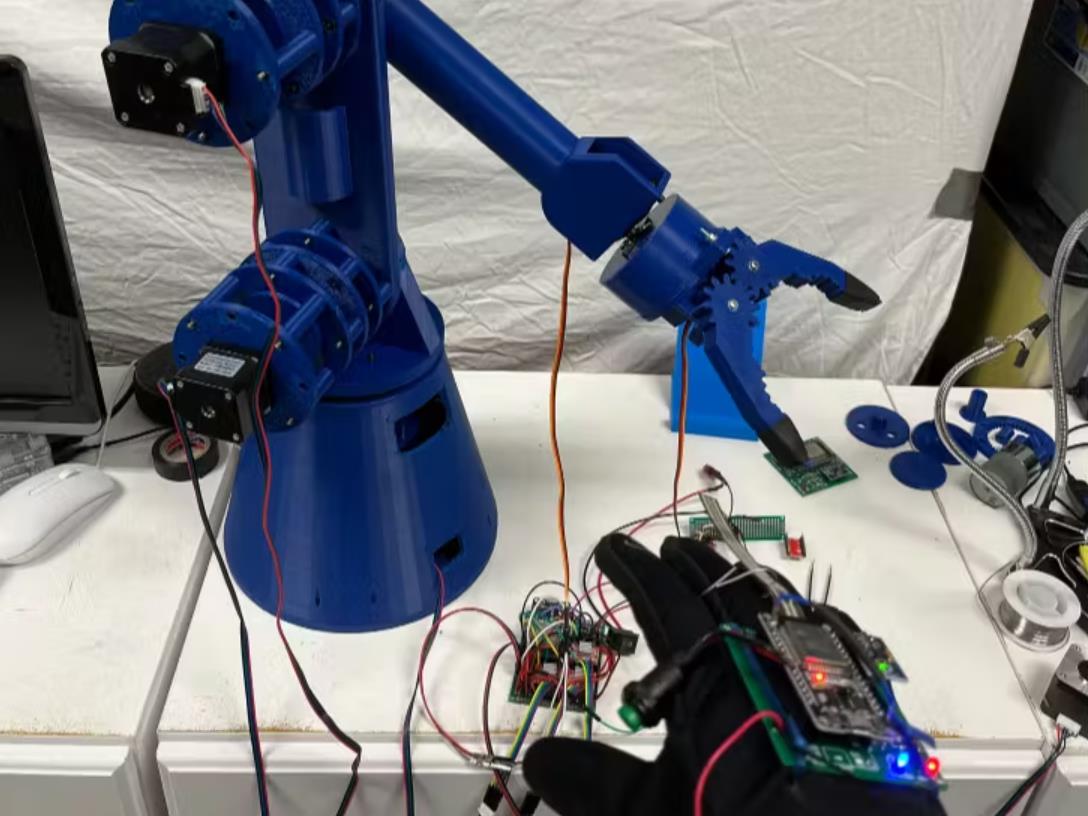 【Arduino 动手做】从头开始制作一个手势控制的机械臂图1