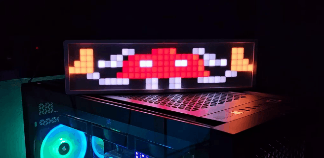 【Arduino 动手做】3D 打印 8x32 LED 矩阵扩散器图1