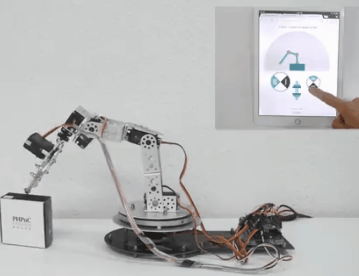 【Arduino 动手做】Arduino - 通过 Web 控制 Arm 机器人图2