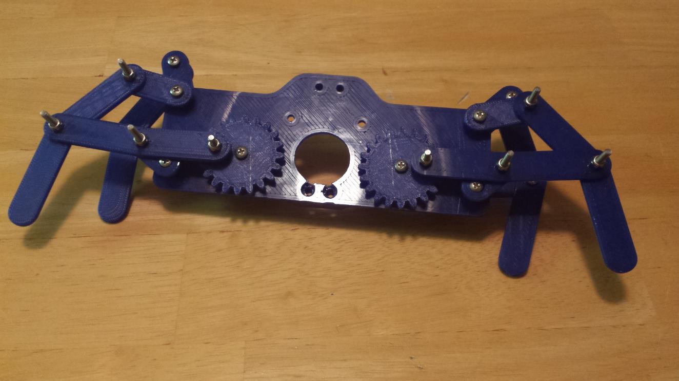 【Arduino 动手做】Klann Linkage：3D 打印步行机器人图4