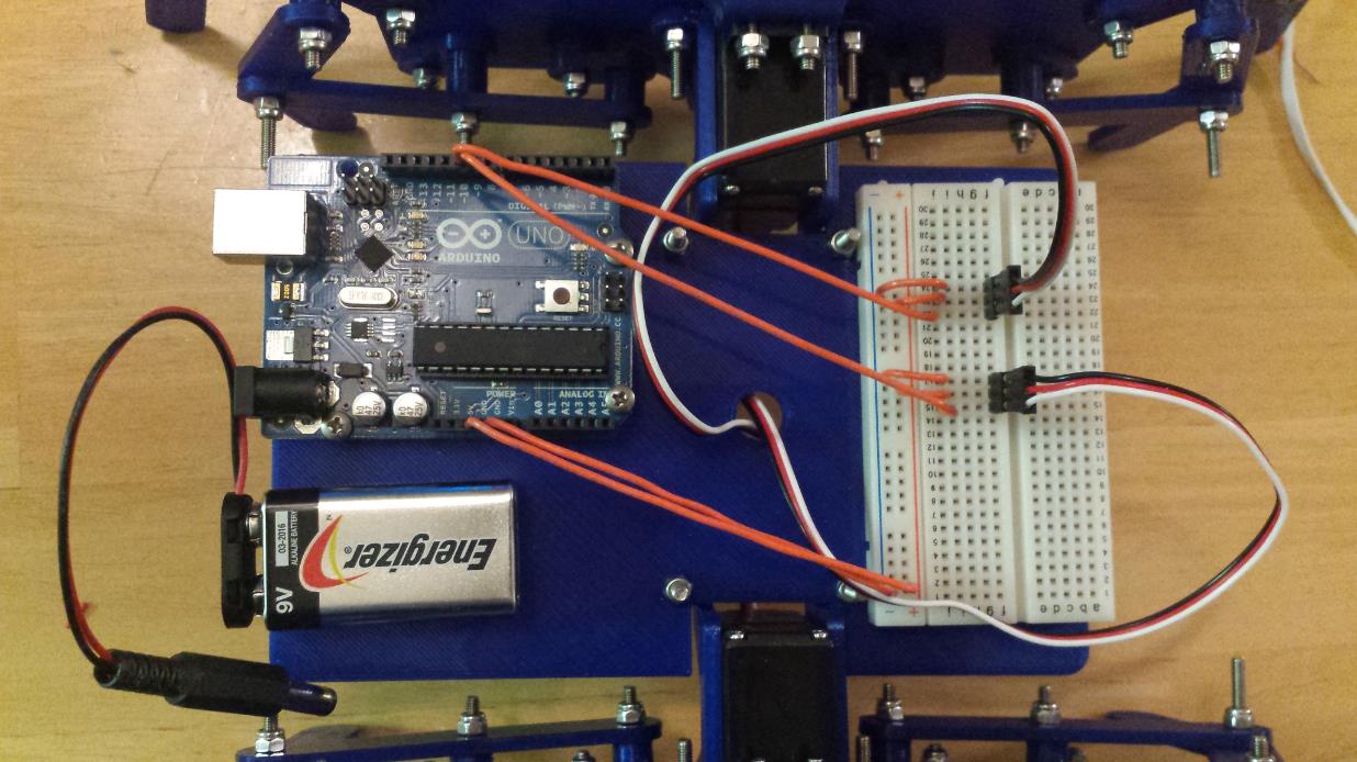 【Arduino 动手做】Klann Linkage：3D 打印步行机器人图13