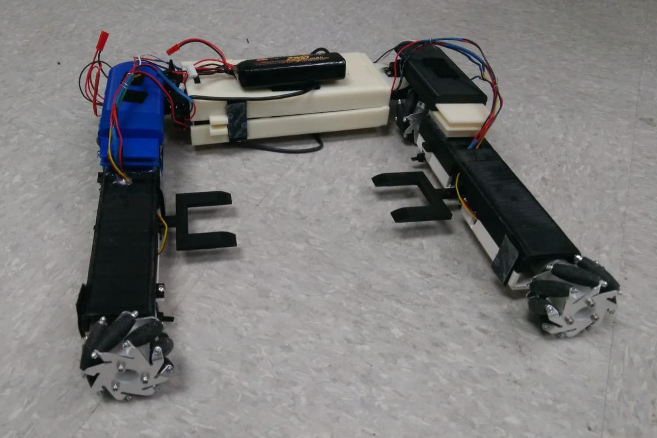 【Arduino 动手做】采用麦克纳姆轮的变形机器人图1