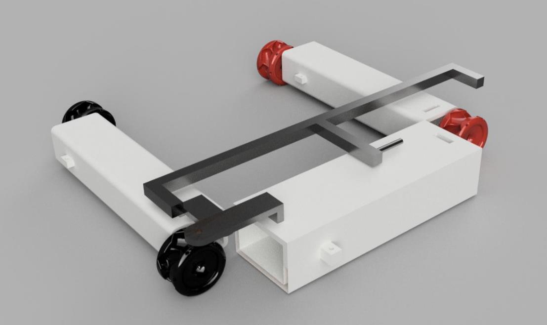 【Arduino 动手做】采用麦克纳姆轮的变形机器人图6