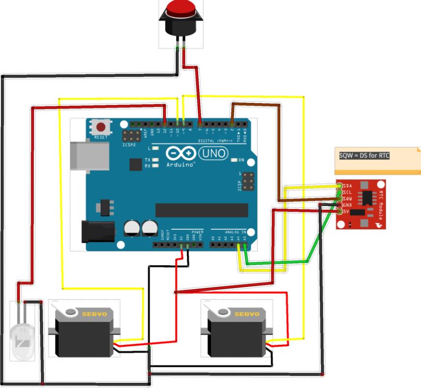 【Arduino 动手做】我使用 Arduino UNO 创建了一个绘图时钟图6