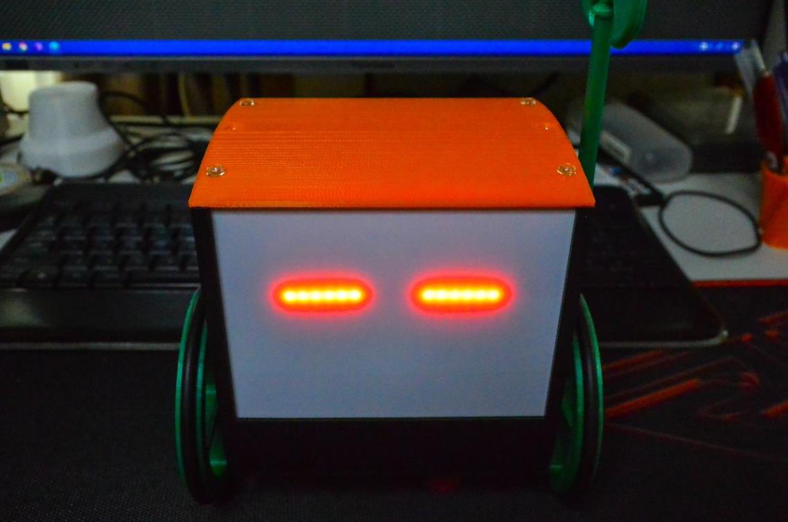 【Arduino 动手做】我在 B-Robot RC 上添加了点阵 LED 眼睛图3