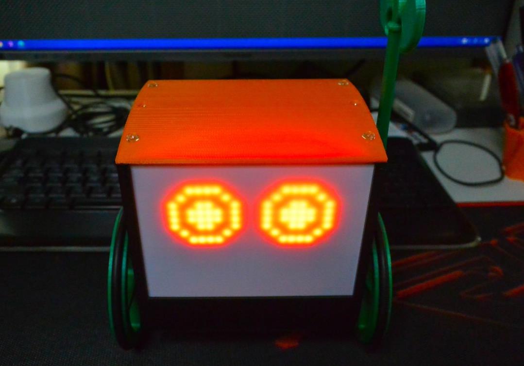 【Arduino 动手做】我在 B-Robot RC 上添加了点阵 LED 眼睛图2