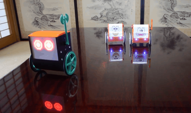 【Arduino 动手做】我在 B-Robot RC 上添加了点阵 LED 眼睛图1