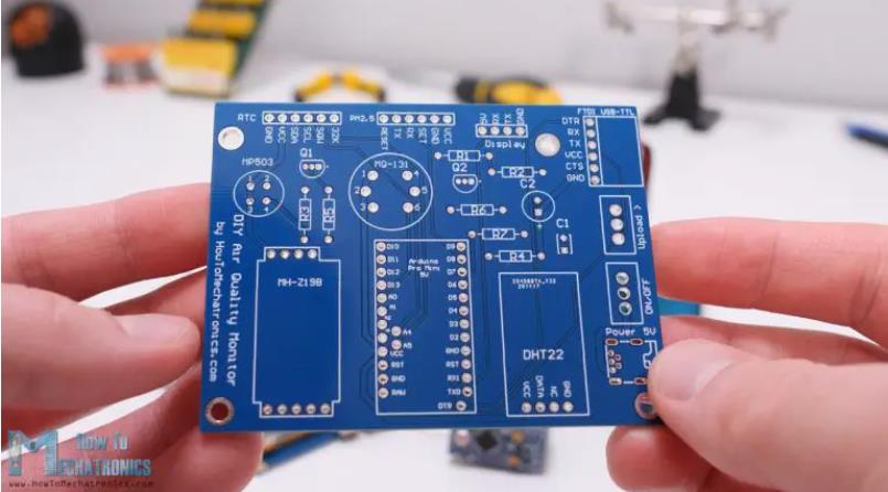 【Arduino 动手做】PM2.5、CO2、VOC、臭氧、温度和湿度仪表图13